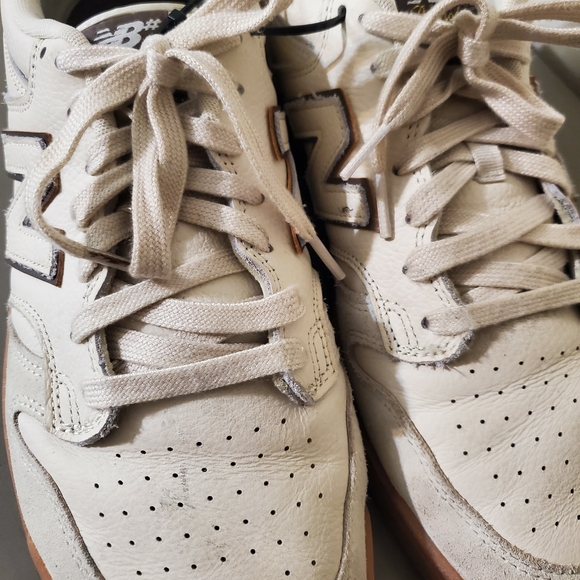 New Balance 480 Sneaker Andrew Reynolds skate shoes Sea Salt Brown Mens 13 Shoes - Picture 5 of 9